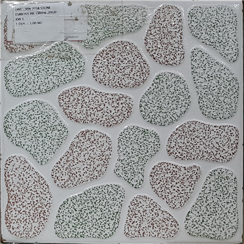 UNICORN/ PEGASUS Unicorn Stone Green 2738 20x20 - 1